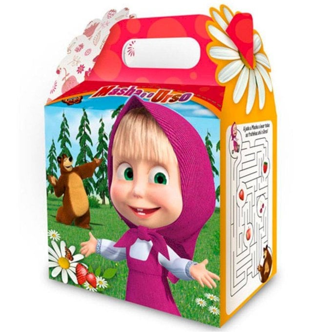 CAIXA SURPRESA MASHA E O URSO C/8UND