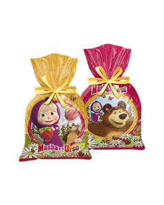 SACOLA PLASTICA C/8 UND MASHA E O URSO