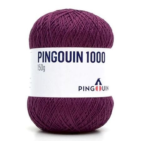 PINGOUIN 1000 148 TEX 100% ALGODAO ORQUIDEA ESCURA