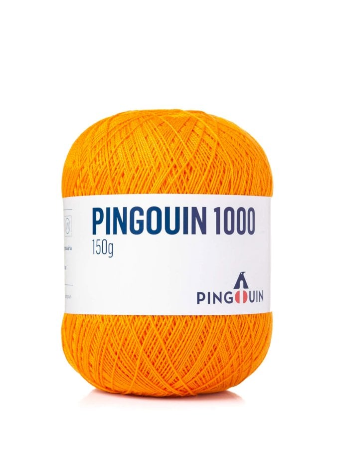 PINGOUIN 1000 148 TEX 100% ALGODAO MANDARIM