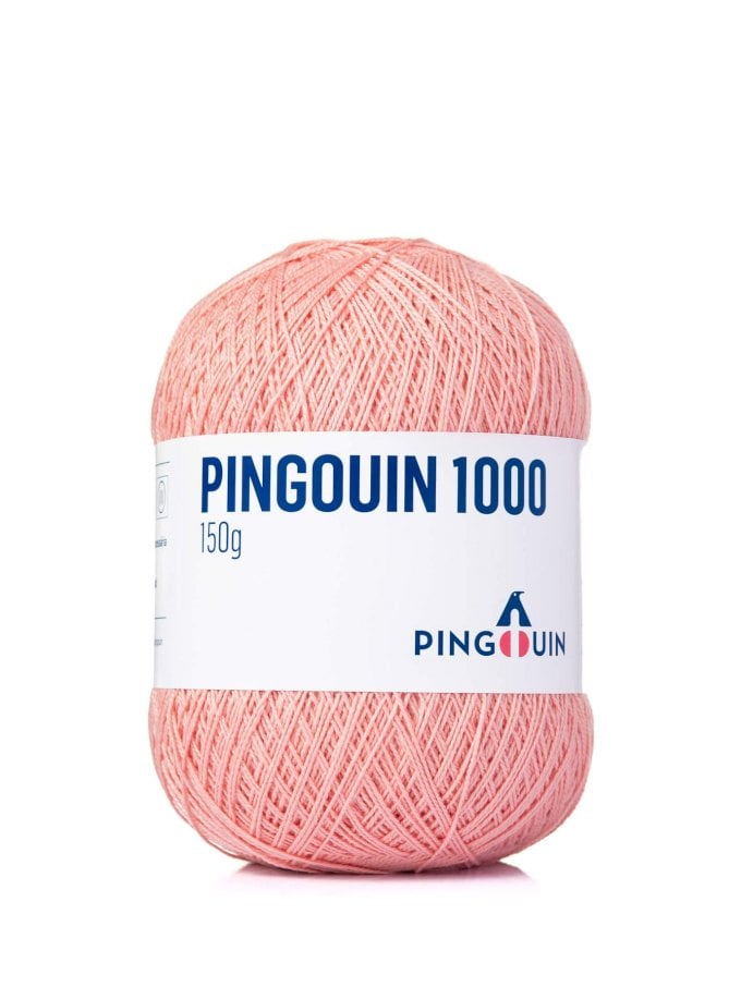 PINGOUIN 1000 148 TEX 100% ALGODAO  SALMAO