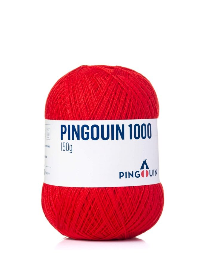 PINGOUIN 1000 148 TEX 100% ALGODAO TOMATE