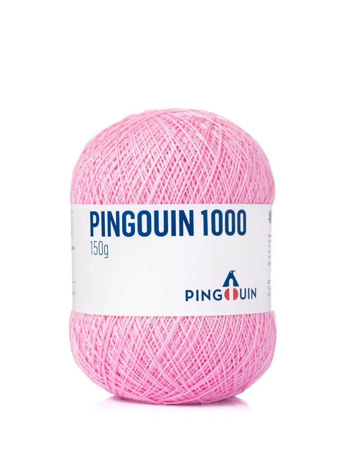 PINGOUIN 1000 148 TEX 100% ALGODAO BARBIE 1322