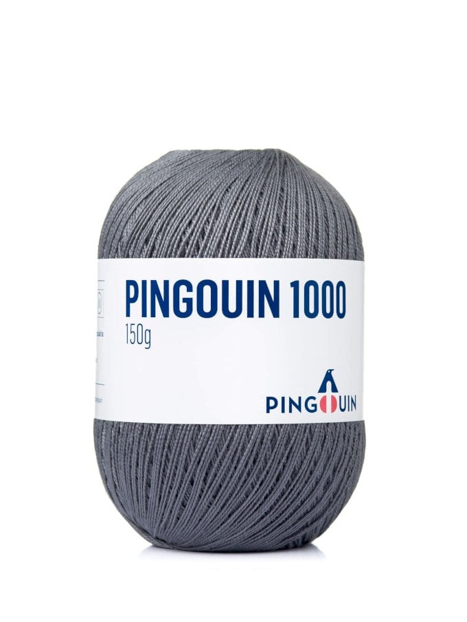 PINGOUIN 1000 148 TEX 100% ALGODAO NEW GRAY 1815