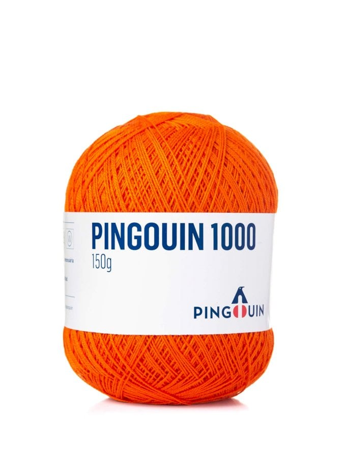 PINGOUIN 1000 148 TEX 100% ALGODAO JERIMUM 2234