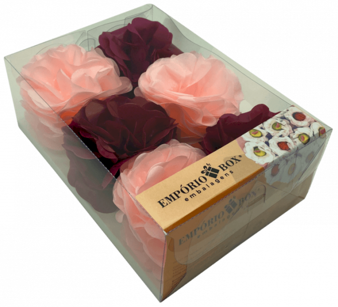 COMBINACAO PERFEITA FLOR DE SEDA C/30UND 22,5X16X8CM-ROSA MARSALA
