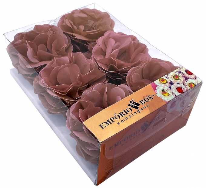 FLOR DE SEDA C/30UND 22,5X16X8CM-NUDE