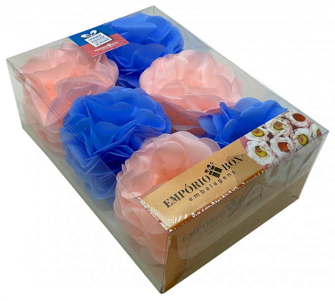 FLOR DE SEDA C/30UND 22,5X16X8CM- CHA REVELACAO