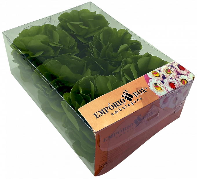 FLOR DE SEDA C/30UND 22,5X16X8CM-PISTACHE