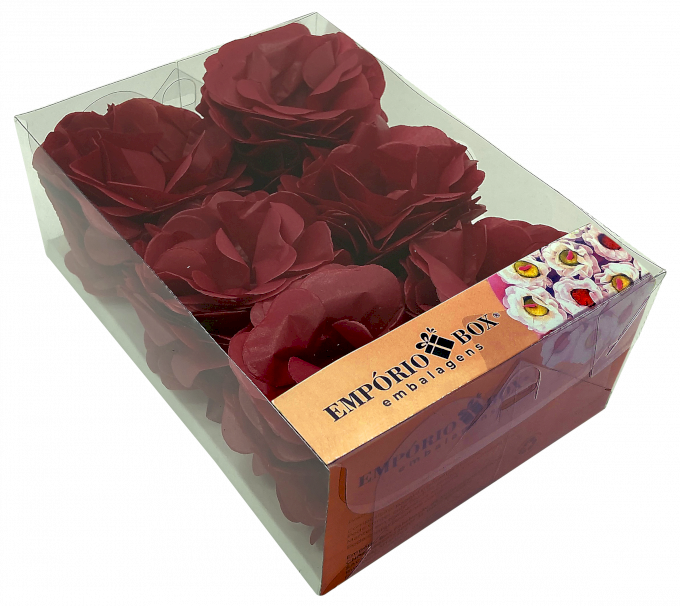 FLOR DE SEDA C/30UND 22,5X16X8CM-TERRACOTA