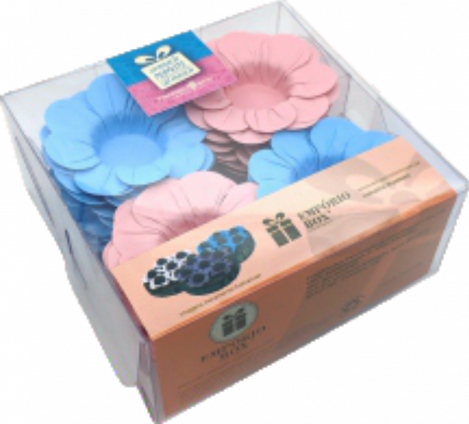 PETALA DE PAPEL 13X13X5CM C/40UND-CHA REVELACAO