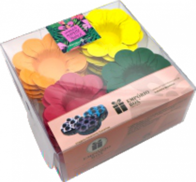 PETALA DE PAPEL 13X13X5CM C/40UND-TROPICAL