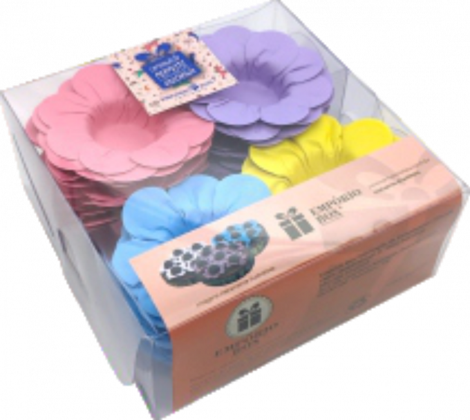 PETALA DE PAPEL 13X13X5CM C/40UND-UNICORNIO