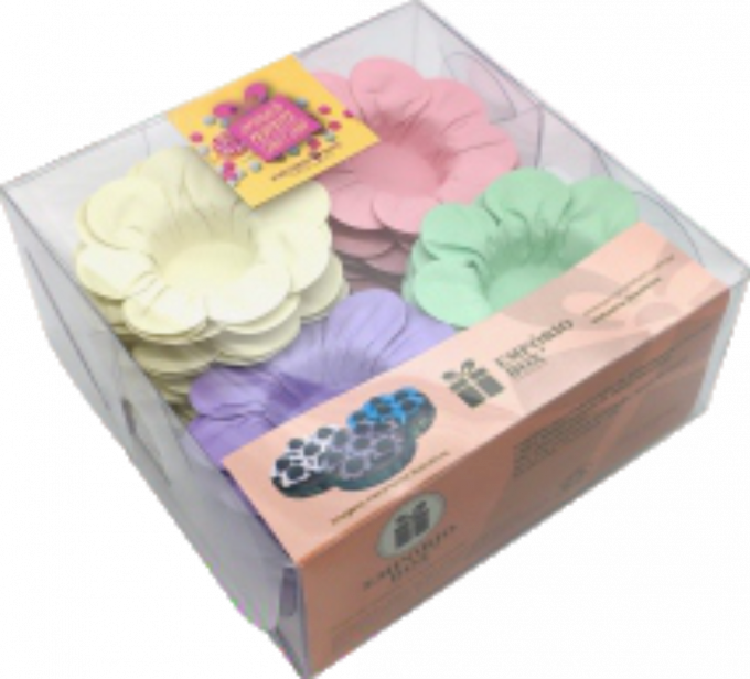 PETALA DE PAPEL 13X13X5CM C/40UND-CANDY COLOR