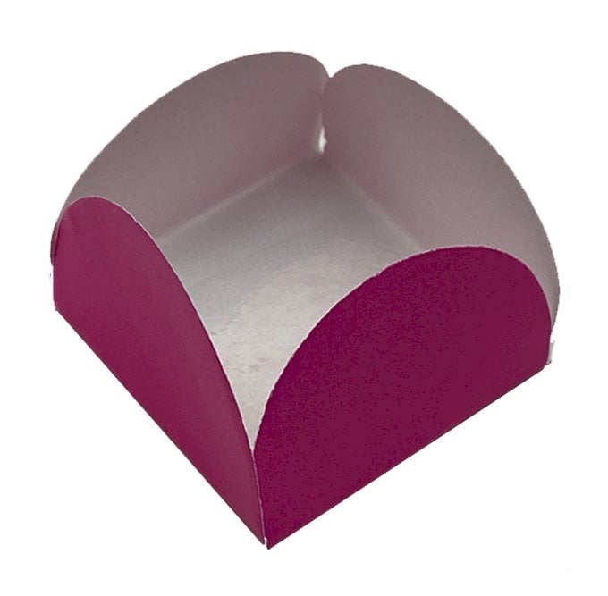 BASE PARA DOCINHO 35MM FUNDO TAMANHO C/50UND PAPEL EXTRA VIRGEM-PINK NEON