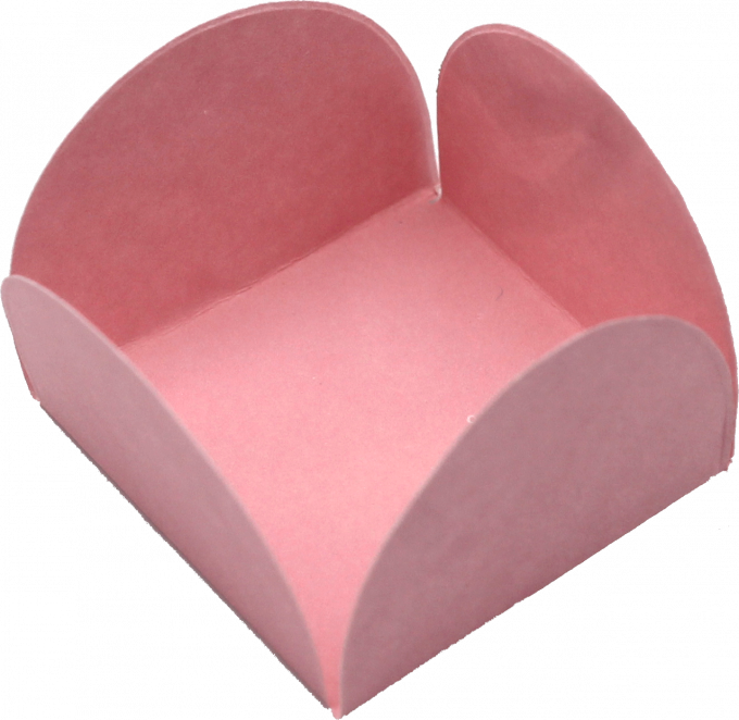 BASE PARA DOCINHO 35MM FUNDO TAMANHO C/50UND PAPEL EXTRA VIRGEM-ROSA 