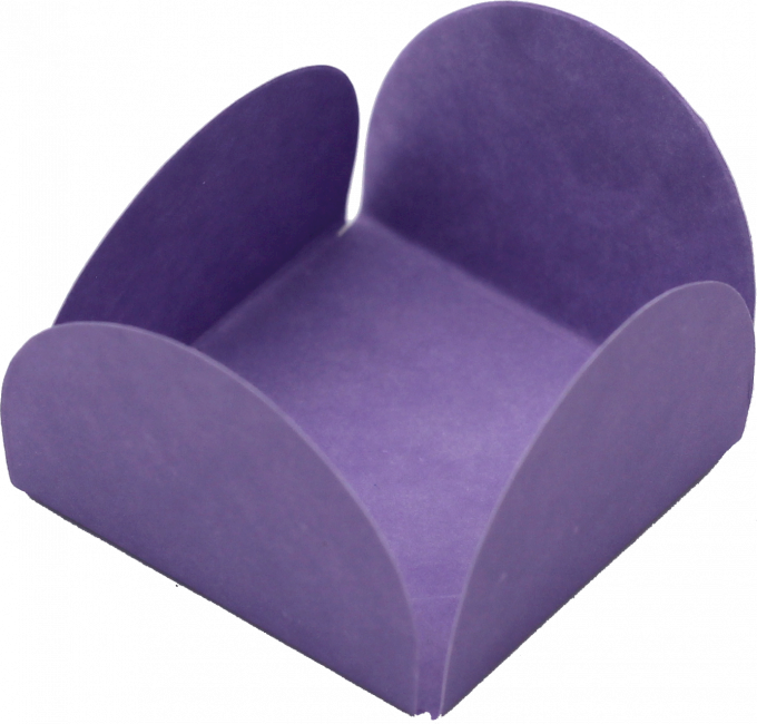 BASE PARA DOCINHO 35MM FUNDO TAMANHO C/50UND PAPEL EXTRA VIRGEM-LILAS