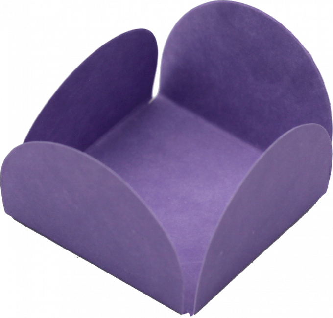 BASE PARA DOCINHO 35MM FUNDO TAMANHO C/50UND PAPEL EXTRA VIRGEM-LILAS