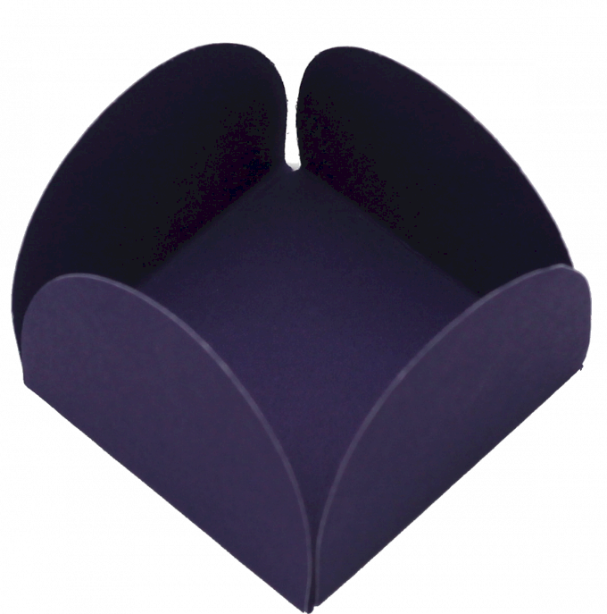 BASE PARA DOCINHO 35MM FUNDO TAMANHO C/50UND PAPEL EXTRA VIRGEM-ROXO