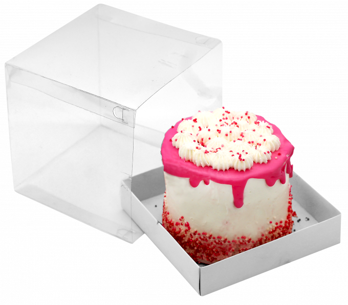 CAIXA PARA MINI BOLO 13X13X12,5CM