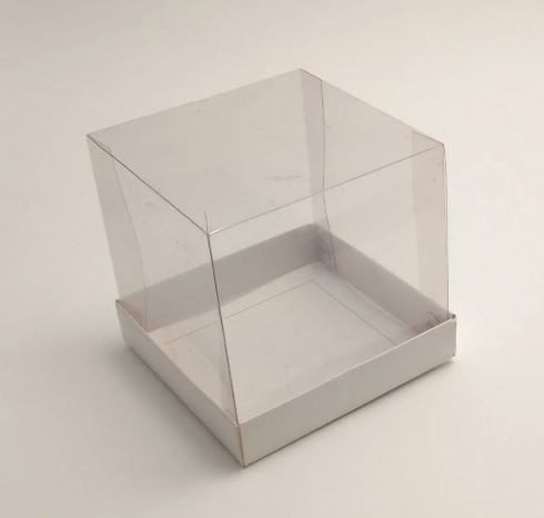 CAIXA PARA MINI BOLO 11X11X9 C/10 BRANCO