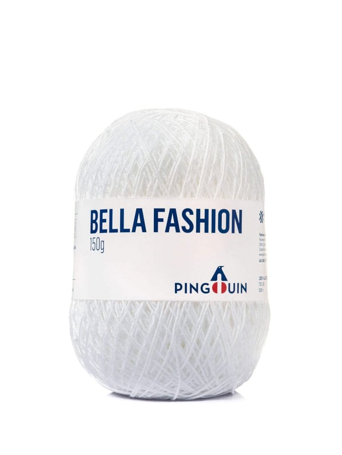 FIO/LINHA PINGOUIN BELLA FASHION15G-BRANCO 0002