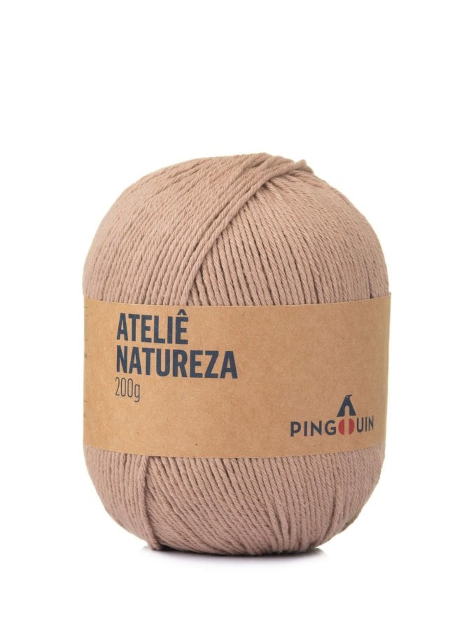 FIO/LINHA PINGOUIN ATELIE NATUREZA 200G-OCRE PLUS 9727