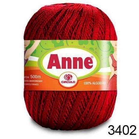 ANNE 500 VERMELHO CIRCULO 3402