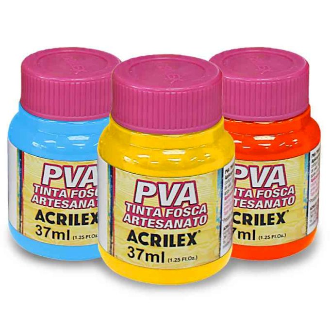 TINTA PVA 37ML UND(MENCIONAR COR DESEJADA VIAWhatsAPP)