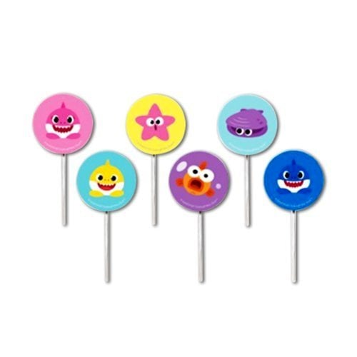 PICK DECORATIVO BABY SHARK SORTIDO C/12UND