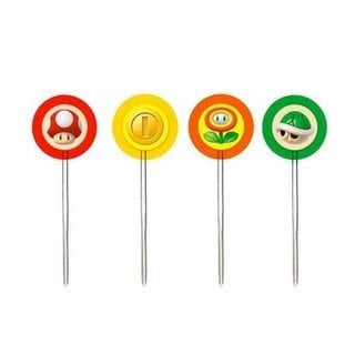 PICK DECORATIVO SUPER MARIO SORTIDO C/12