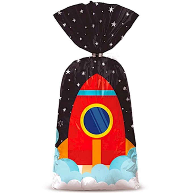 SACOLA SURPRESA ASTRONAUTA 15X29 C/8