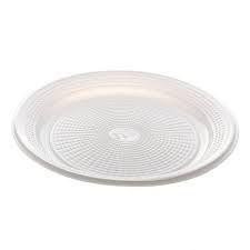 PRATO DESCARTAVEL BRANCO 18CM C/10UND