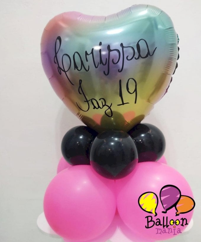 ARRANJO DE BALOES 18¨METALIZADO 9PRL11 ESCR MAE