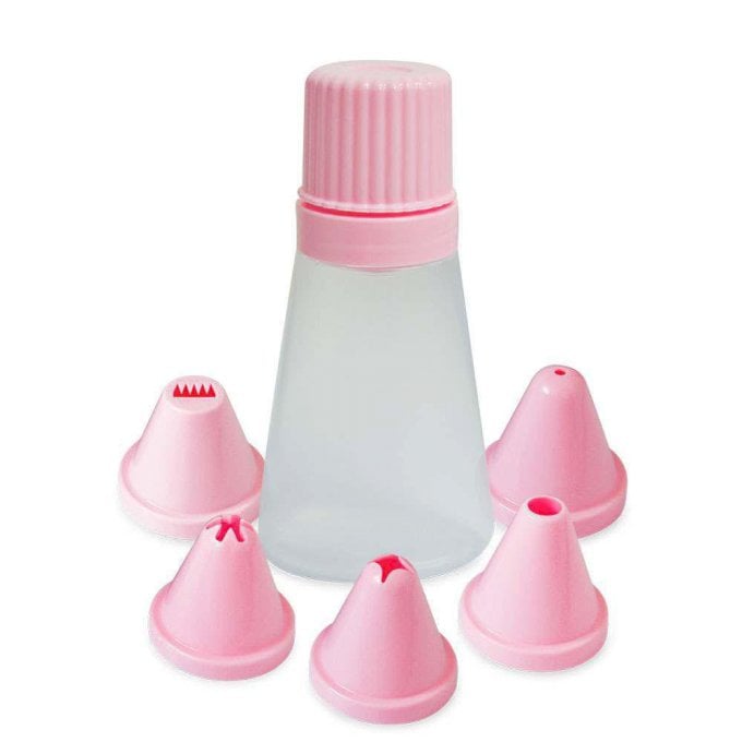 BISNAGA 5 BICOS P/CONFEITAR