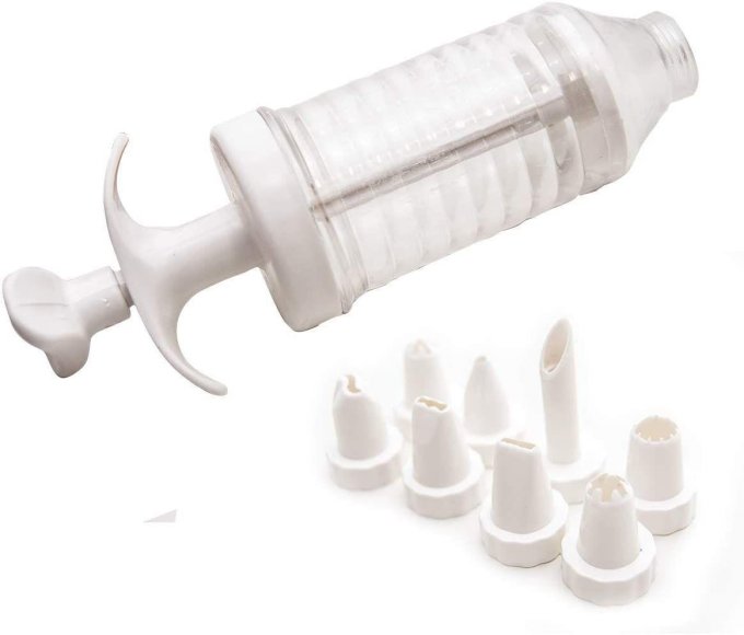 KIT DECORADOR DE BICO 1 APLICADOR E 8 BICOS