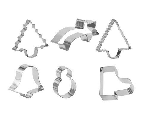 KIT CORTADOR NATAL PEQ 6 PCS