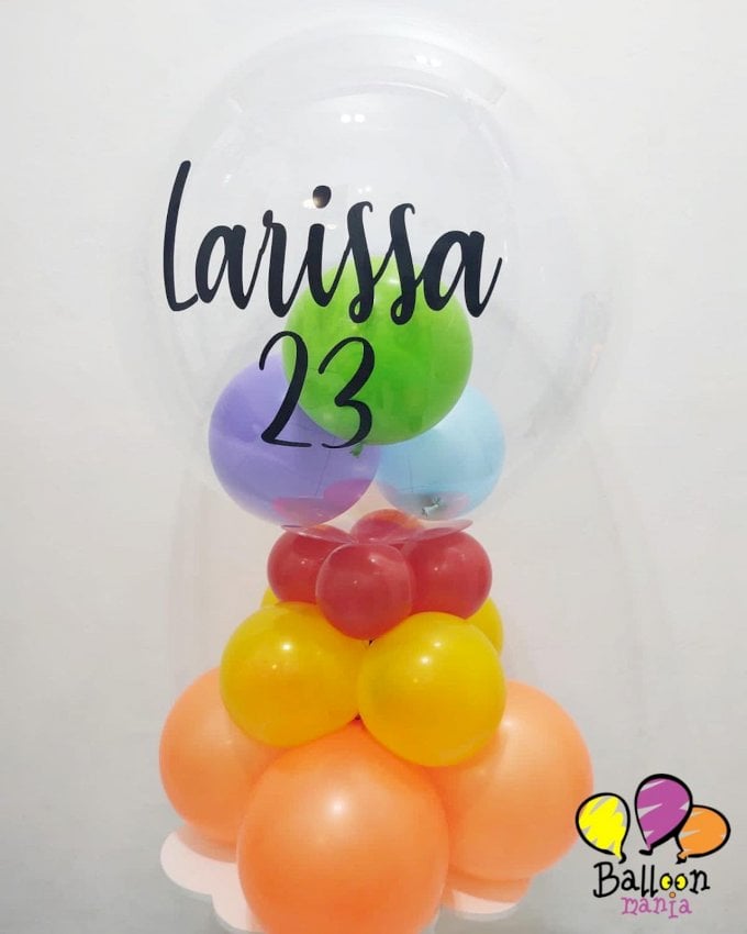 ARRANJO DE BALOES BUBBLE 24¨17PRL45