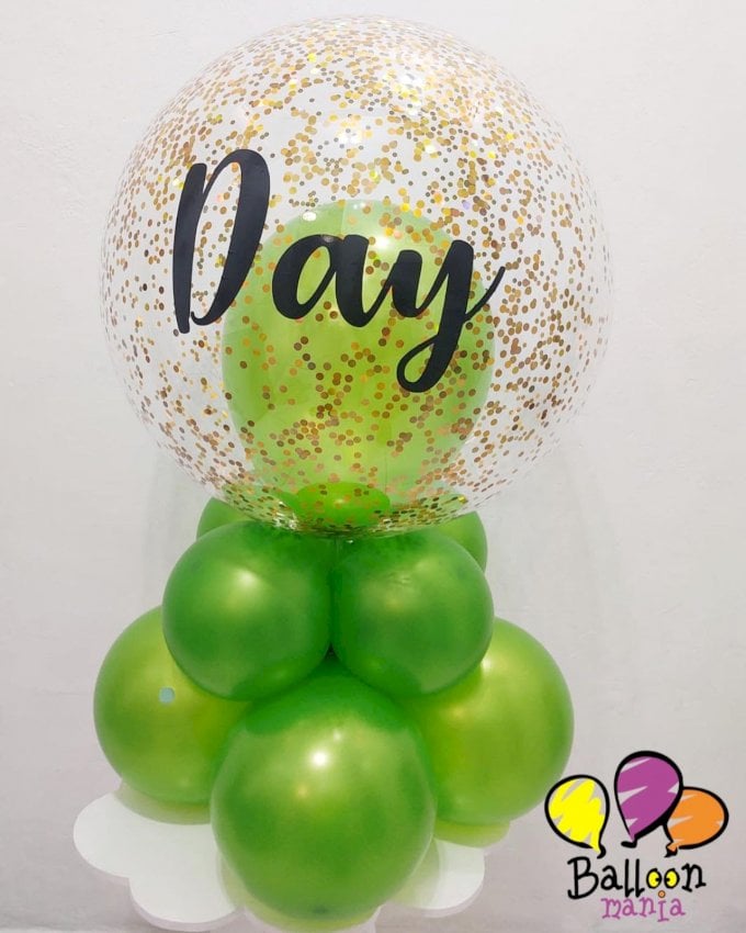 ARRANJO DE BALOES METALIZADO 24¨9PRL