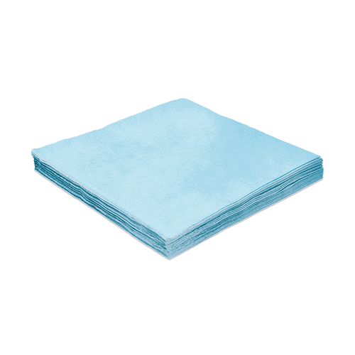 GUARDANAPO LISO 25X25CM C/20UND AZUL CLARO