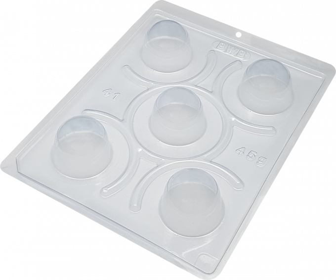 FORMA ESPECIAL COM SILICONE(3PARTES) TRUFA PEQUENA 41 