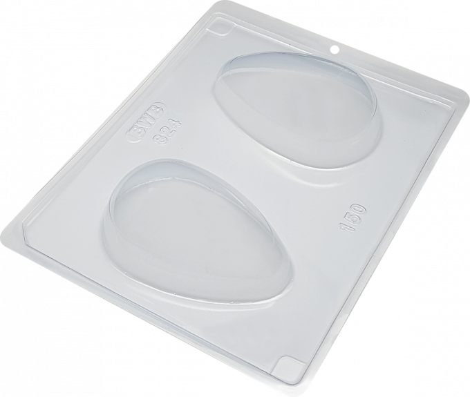 FORMA ESPECIAL COM SILICONE(3PARTES) OVO LISO 150G