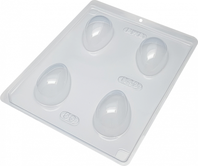 FORMA ESPECIAL COM SILICONE(3PARTES) OVO LISO 50G