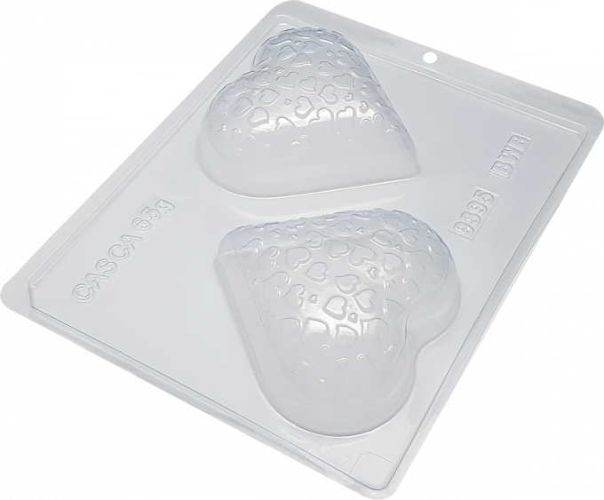 FORMA ESPECIAL COM SILICONE(3PARTES) CORACAO TEXTURA CORACAO 9395 MAE
