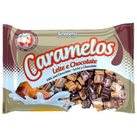 CARAMELO LEITE/CHOCOLATE SIMONETTO 500GR