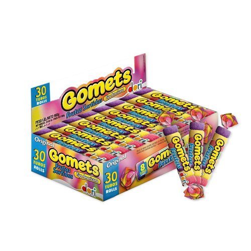 GOMETS GOMA TUBO JUJUBA FRUTAS 12x30x320g