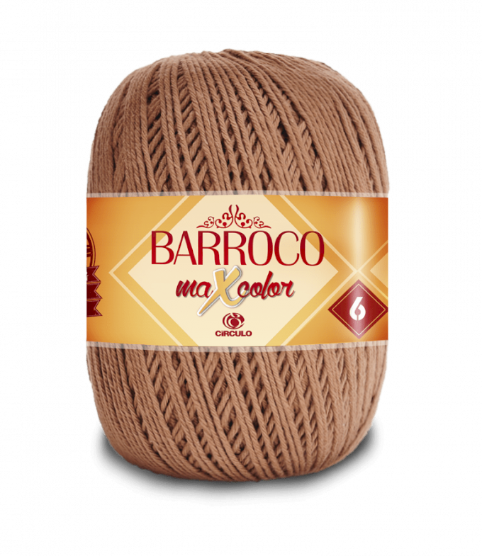 BARROCO MAXCOLO 6 200G 226M COR CASTOR 7603