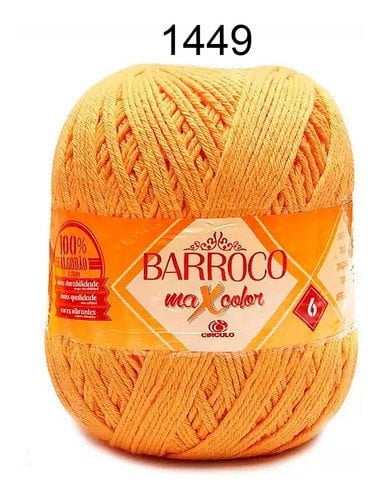 BARROCO MAXCOLO 6 200G 226M COR OURO 1449