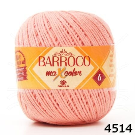 BARROCO MAXCOLO 6 200G 226M COR PESSEGO  4514
