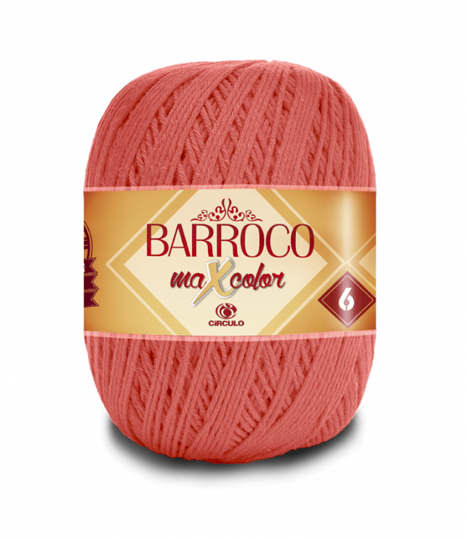 BARROCO MAXCOLO 6 200G 226M COR CORAL 4004